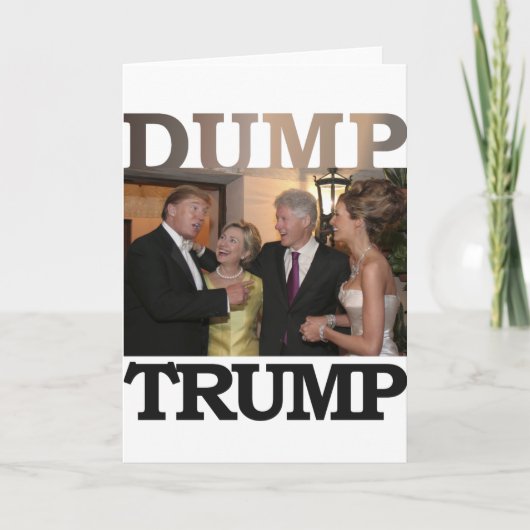 Dump Trump Kaart (Voorkant)