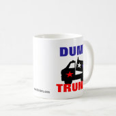 DUMP TRUMP KOFFIEMOK (Voorkant rechts)