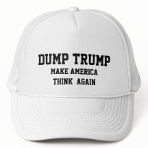 DUMP TRUMP MAAKT AMERIKA OPNIEUW TE DENKEN