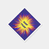 Dump Trump Paper Napkin Servetten (Hoek)