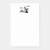 Dump Trump Post-it® Notes (Voorkant)
