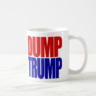 "DUMP TRUMP" (rechtshandig) Koffiemok