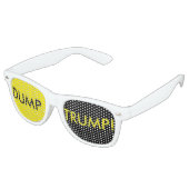 Dump Trump Retro Zonnebril (Gekanteld)