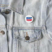 "Dump Trump" Ronde Button 3,2 Cm (In situ)