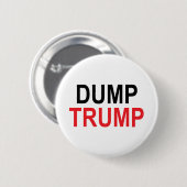 Dump Trump Ronde Button 5,7 Cm (Voorkant /achterkant)