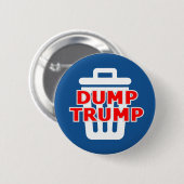 Dump Trump Ronde Button 5,7 Cm (Voorkant /achterkant)