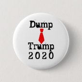 Dump Trump Ronde Button 5,7 Cm (Voorkant)
