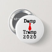 Dump Trump Ronde Button 5,7 Cm (Voorkant /achterkant)