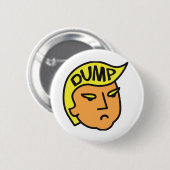 Dump Trump Ronde Button 5,7 Cm (Voorkant /achterkant)
