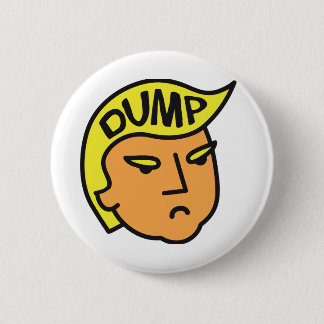 Dump Trump Ronde Button 5,7 Cm