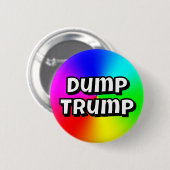 Dump Trump Ronde Button 5,7 Cm (Voorkant /achterkant)