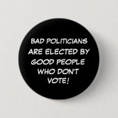 Dump Trump Ronde Button 5,7 Cm (Voorkant)