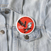 DUMP TRUMP RONDE BUTTON 7,6 CM (In situ)