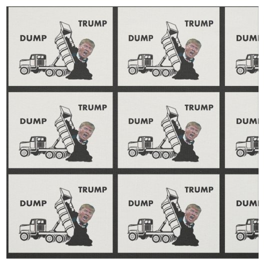 Dump Trump Stof (Swatch)