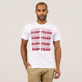 DUMP TRUMP T-SHIRT (Voorkant volledig)