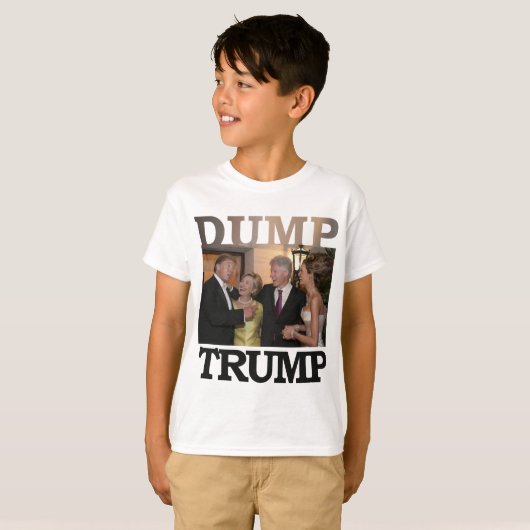 Dump Trump T-shirt (Voorkant volledig)