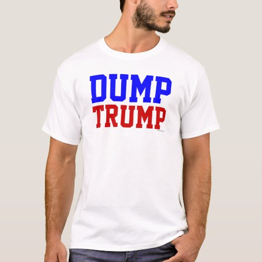 Dump Trump T-shirt (Voorkant)