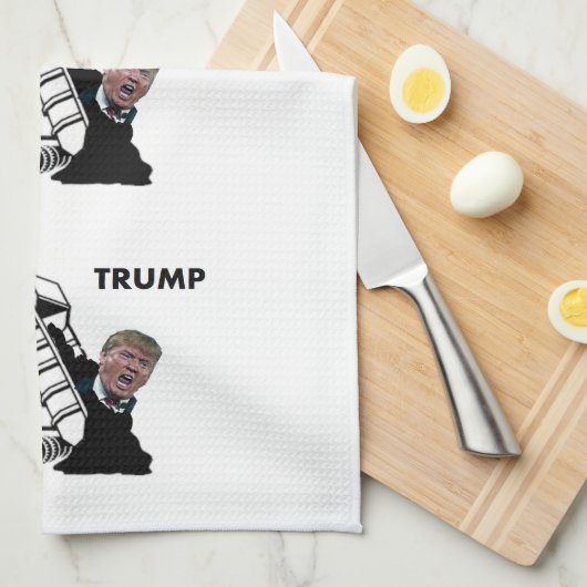 Dump Trump Theedoek (Quarter Fold)