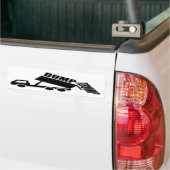 Dump Trump truck Bumpersticker (Op Truck)