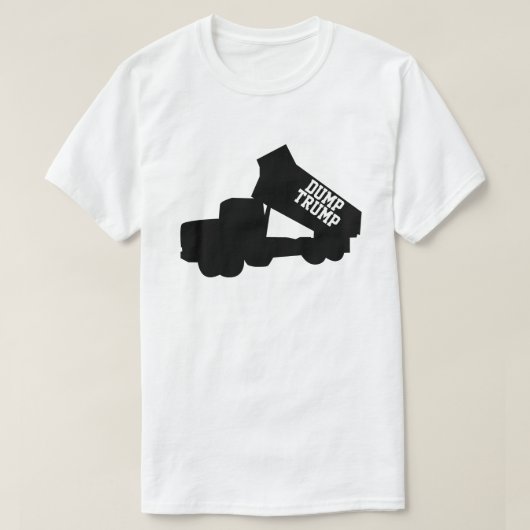 Dump Trump Truck T-shirt (Design voorkant)