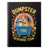 Dumpenbrand Respons Team Sarcastisch Meme Leuk  Notitieboek (Voorkant)