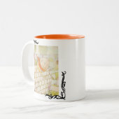  dumping tweekleurige koffiemok (Voorkant links)