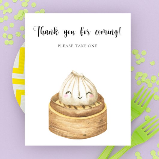 Dumpling - Bedankt voor uw komst Poster