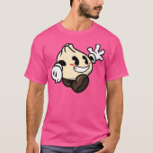 Dumpling Cartoon Schattige T-shirt (Voorkant)