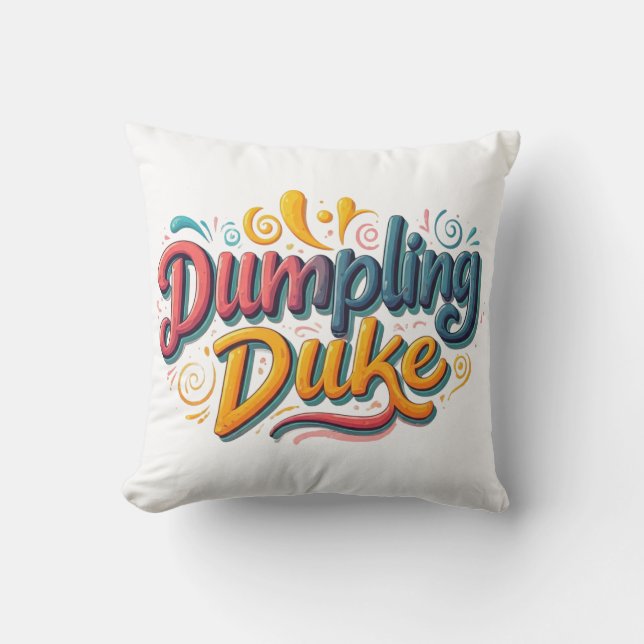 Dumpling Duke Kussen (Voorkant)