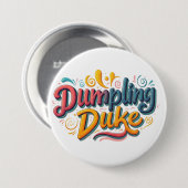 Dumpling Duke Ronde Button 7,6 Cm (Voorkant /achterkant)
