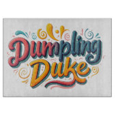 Dumpling Duke Snijplank (Voorkant)