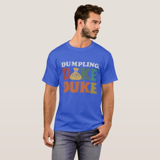Dumpling Duke T-shirt (Voorkant volledig)