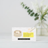 Dumpling Dum Sum Moderne Chinese Restaurant Cafe Visitekaartje (Staand voorkant)