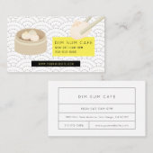 Dumpling Dum Sum Moderne Chinese Restaurant Cafe Visitekaartje (Voorkant / Achterkant)