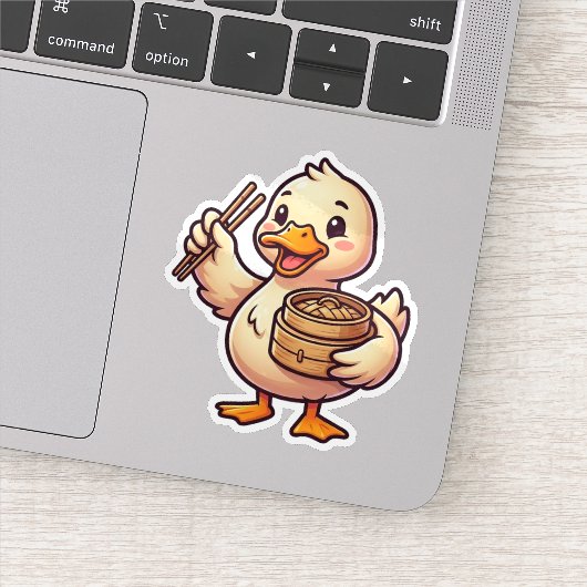 Dumpling Eend Sticker (Detail)