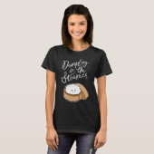 Dumpling in de Stoomketel Schattige Zwangerschaps T-shirt (Voorkant volledig)