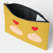 Dumpling liefde longan grote zak etui (Open)