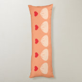 Dumpling Love Cantaloupe Lichaampillow Lichaamskussen (Achterkant (Verticaal))
