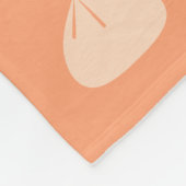 Dumpling Love Cantaloupe Small Fleece Blanket (Hoek)