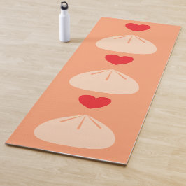 Dumpling Love Cantaloupe Yoga Mat