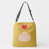 Dumpling Love Longan Crossbody Bag (2 grootten) Tas (Achterkant)