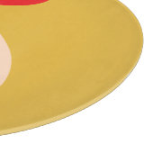 Dumpling Love Longan Glass Cutting Board Snijplank (Hoek)