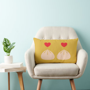 Dumpling Love Longan Lumbar Pillow Kussen