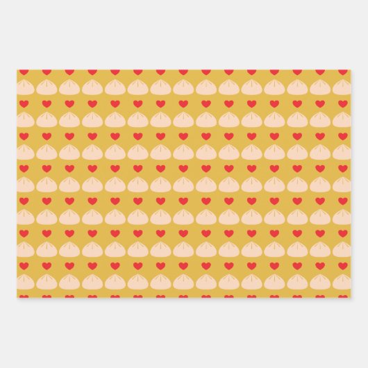 Dumpling Love Longan Wrapping Paper (Voorkant 2)