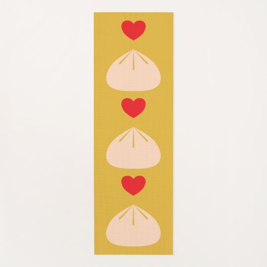 Dumpling Love Longan Yoga Mat (Voorkant)