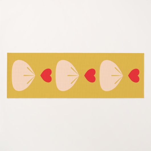 Dumpling Love Longan Yoga Mat (Voorkant (horizontaal))