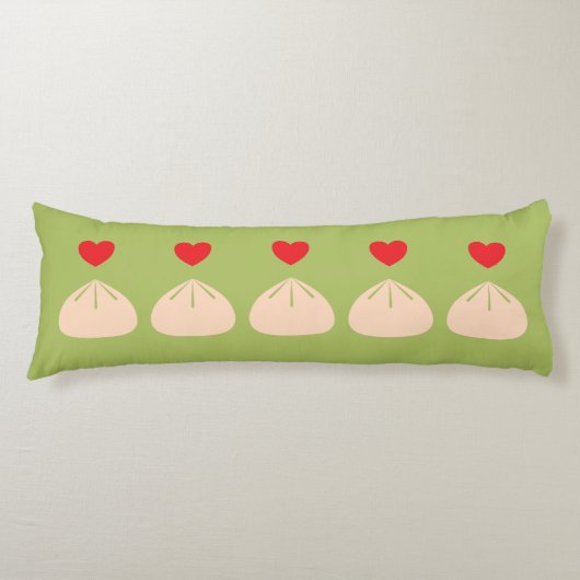 Dumpling Love Matcha Body Pillow Lichaamskussen (Voorkant)