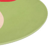 Dumpling Love Matcha Glass Cutting Board Snijplank (Hoek)