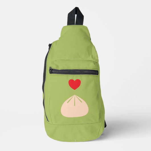 Dumpling Love Matcha Sling Bag (Voorkant)