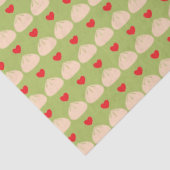 Dumpling Love Matcha Tissue Paper Tissuepapier (Detail)